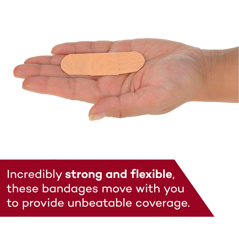 Dealmed Sterile Flexible Fabric Adhesive Bandages – 1x3 Inch – 100/Box - 2 Boxes - Breathable First Aid Strip Pack - Soft Stretch Wound Patch for Medical, Emergency Kits & Clinic - NewNest Australia
