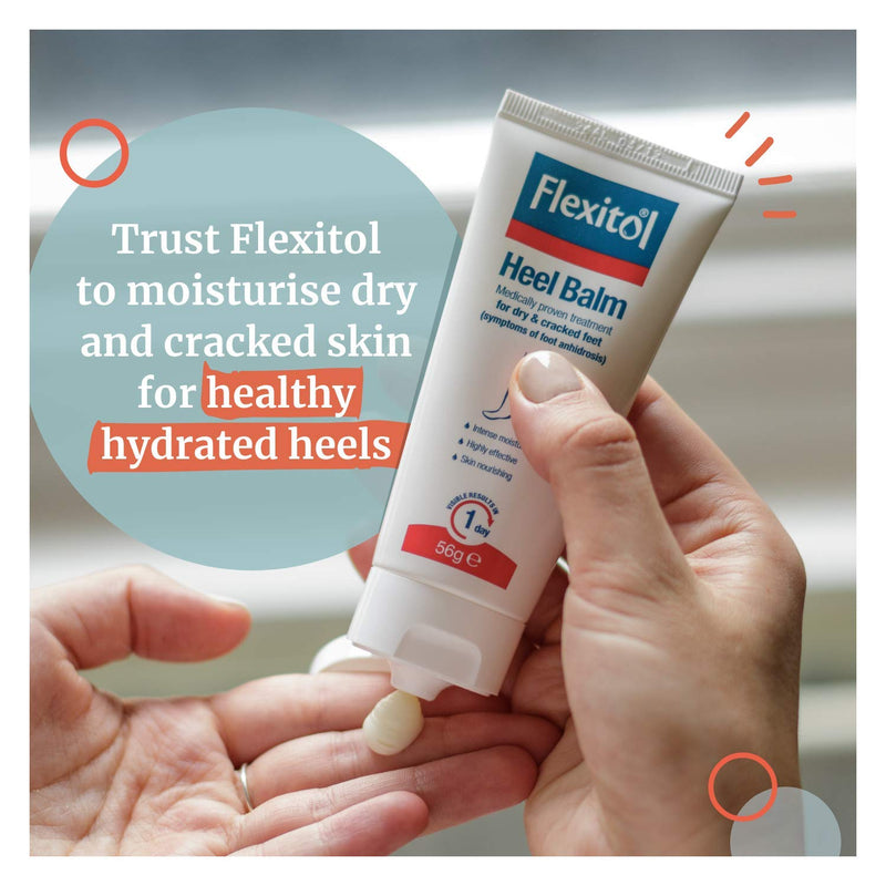 FLEXITOL Heel Balm Medically Proven Treatment for Dry and Cracked Feet - 112g |Gives Intense Moisturisation - NewNest Australia