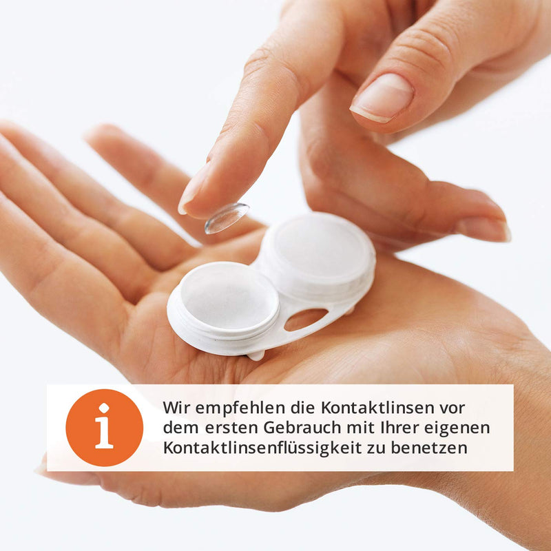 Colored Gray Contact Lenses Cataract Blind Effect Without Prescription - Strong Coverage Halloween Carnival Crazy Fun Lenses with Free Contact Lens Case 0.0 Diopters 8.6 Millimeters 14.00 Millimeters 2.0 - NewNest Australia