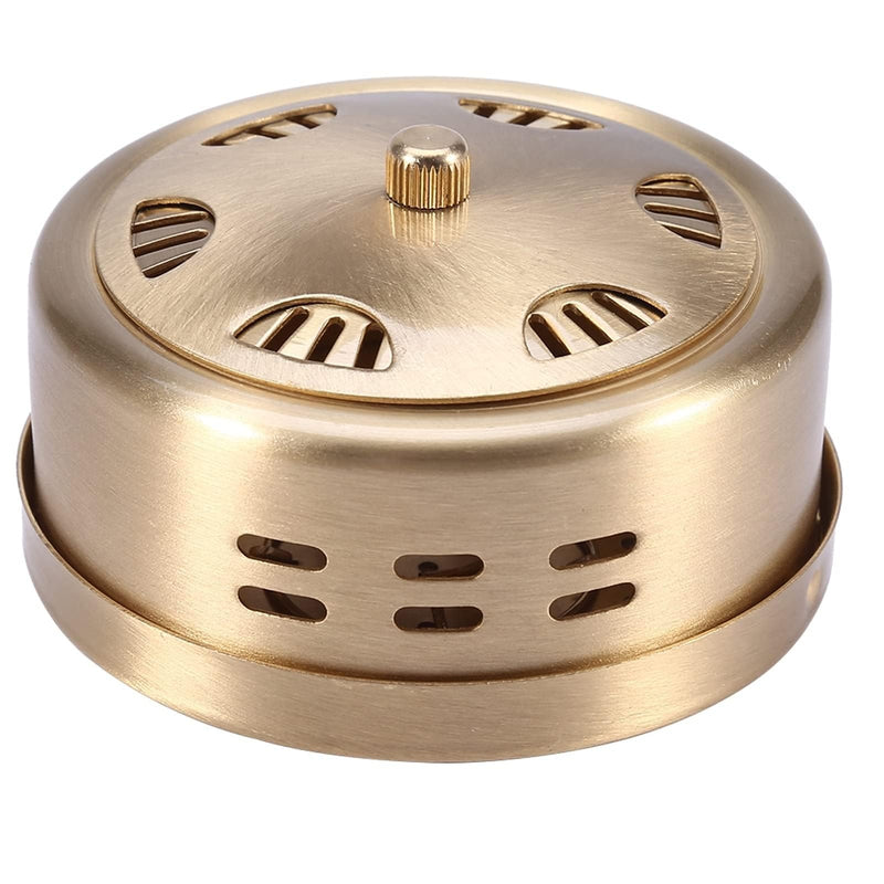 Copper Moxibustion Box 3 Speed Adjustable Thickened Acupuncture Moxa Box Temperature Control Moxa Sticks Burner Holder Moxibustion Burner Tank Health Care For Elderly - NewNest Australia