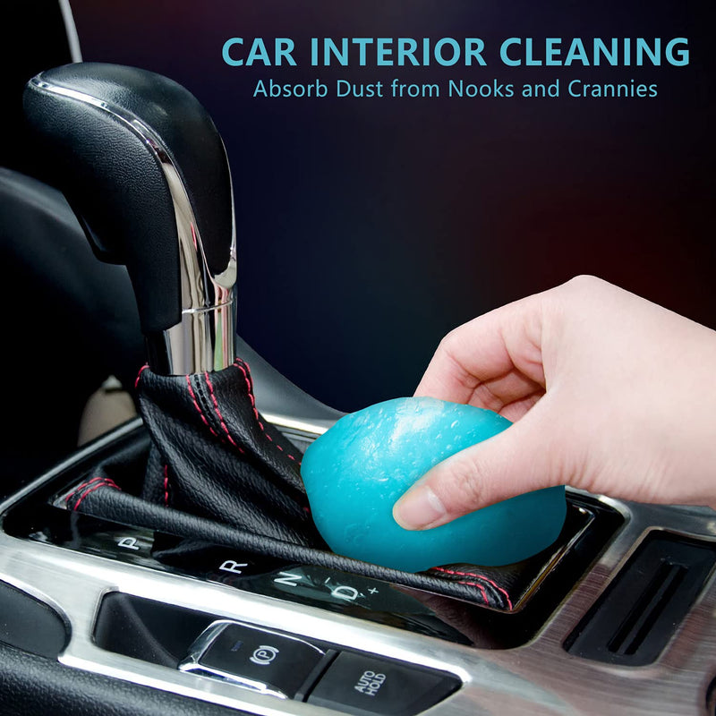 Cleaning Gel for Car Detailing Putty Car Vent Cleaner Goo Cleaning Putty Gel Auto Detailing Tools Car Interior Cleaner Dust Cleaning Mud for Cars Dust Cleaner Slime Keyboard Cleaner Gel (3Pack) - NewNest Australia