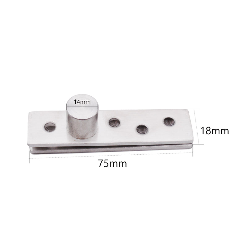 Sydien Stainless Steel 270 Degree Door Pivot Hinge 2 Sets (75x18x3mm) 75x18x3mm - NewNest Australia