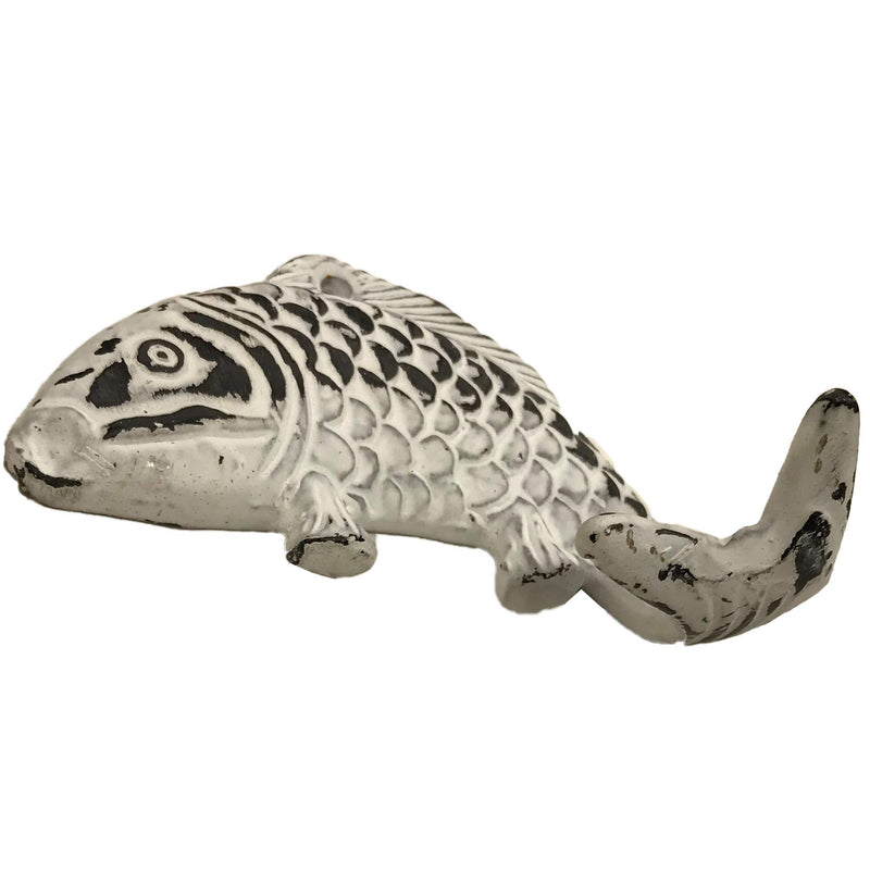 NewNest Australia - (2) 4" - Fish - BB-74 - Coat Hook - For coat, bag, hand towel etc - Distressed Finish For interior & Exterior Designing 2 