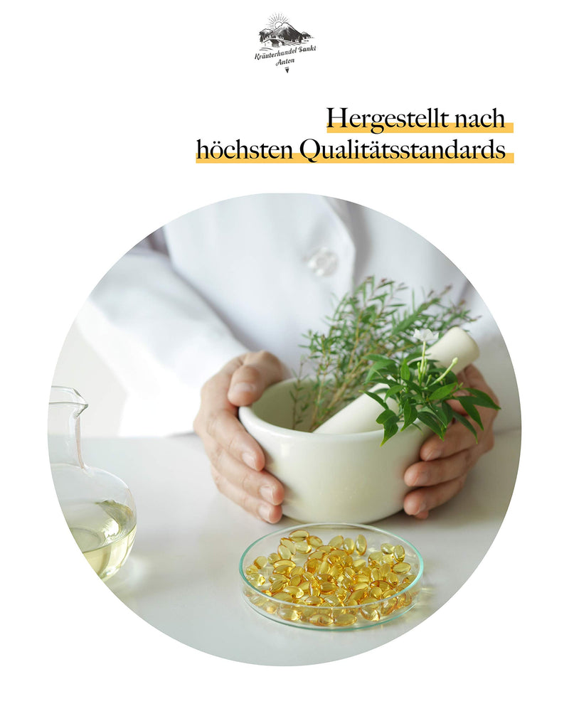 KRÄUTERHANDEL SANKT ANTON - Selenium capsules - 200µg pure selenium - high dosage - vitamin E - German premium quality (365 capsules) 365 pieces (pack of 1) - NewNest Australia
