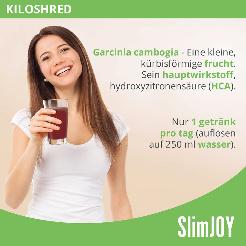 Slimjoy Kiloshred - Drink With Garcinia Cambogia, Java Tea And White Mulberries - 30 Bags By Sensilab - With Free E-Book Guide (English Language Not Guaranteed) - NewNest Australia