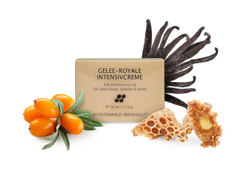 Schlo√Üwald-Bienengut Jelly Royale Face Cream Intensive Cream For Dry Skin 50 Ml - Cream With Concentrated Bee Active Ingredients, Bee Ointment Bee Cosmetics - NewNest Australia