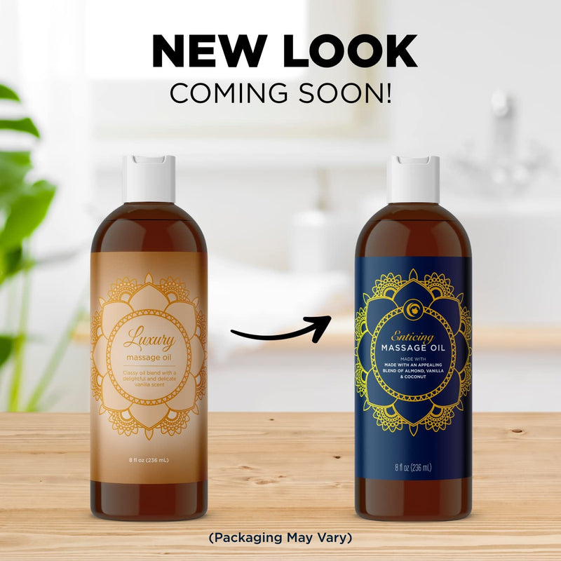 Vanilla Scented Massage Oil for Couples - Easy Glide Relaxing Aromatherapy Body Oil for Men and Women with Silky Smooth Natural Sweet Almond Oil Coconut and Jojoba - Aromatic Full Body Massage Oil - NewNest Australia