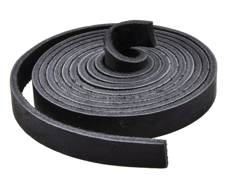 Mandala Crafts Genuine Leather Strap – Black Cowhide Leather Strips for Crafts – Strap Leather Wrap for Handbag Saddle Belt Jewelry Making Craft Leather Straps 1/2 Inch Wide 6 Feet Long - NewNest Australia