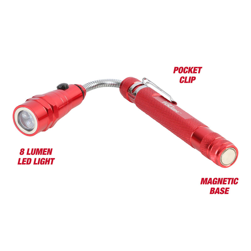 Hyper Tough Magnetic Telescoping Led Flashlight and Pickup Tool - NewNest Australia