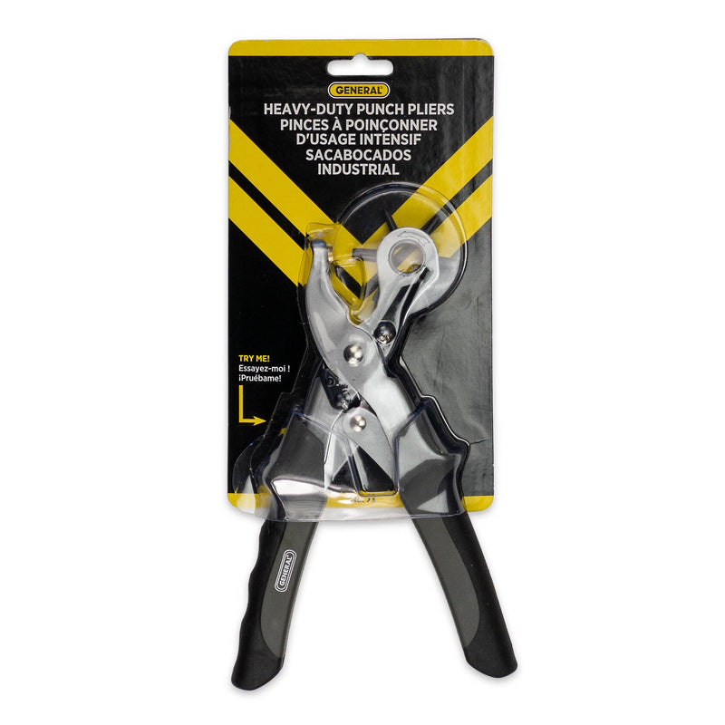 General Tools Revolving Punch Pliers - 6 Multi-Hole Sizes for Leather, Rubber, & Plastic - Hobbies & Crafts Heavy Duty - NewNest Australia