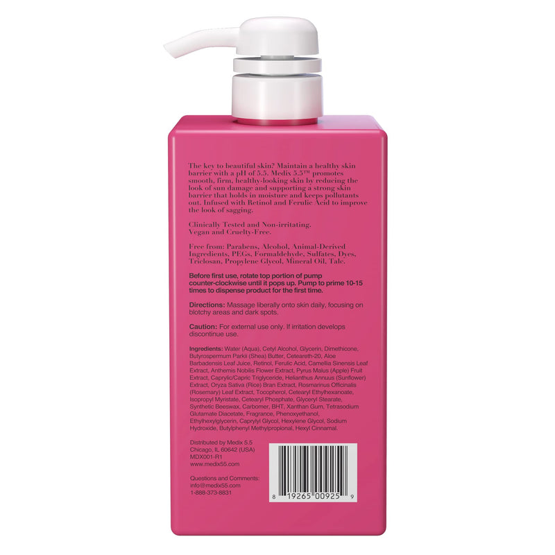 Medix 5.5 Retinol Cream with Ferulic Acid Anti-Sagging Treatment. Targets Crepey Wrinkles and Sun Damaged Skin. Anti-Aging Cream Infused With Black Tea, Aloe Vera, And Chamomile (15oz) - NewNest Australia