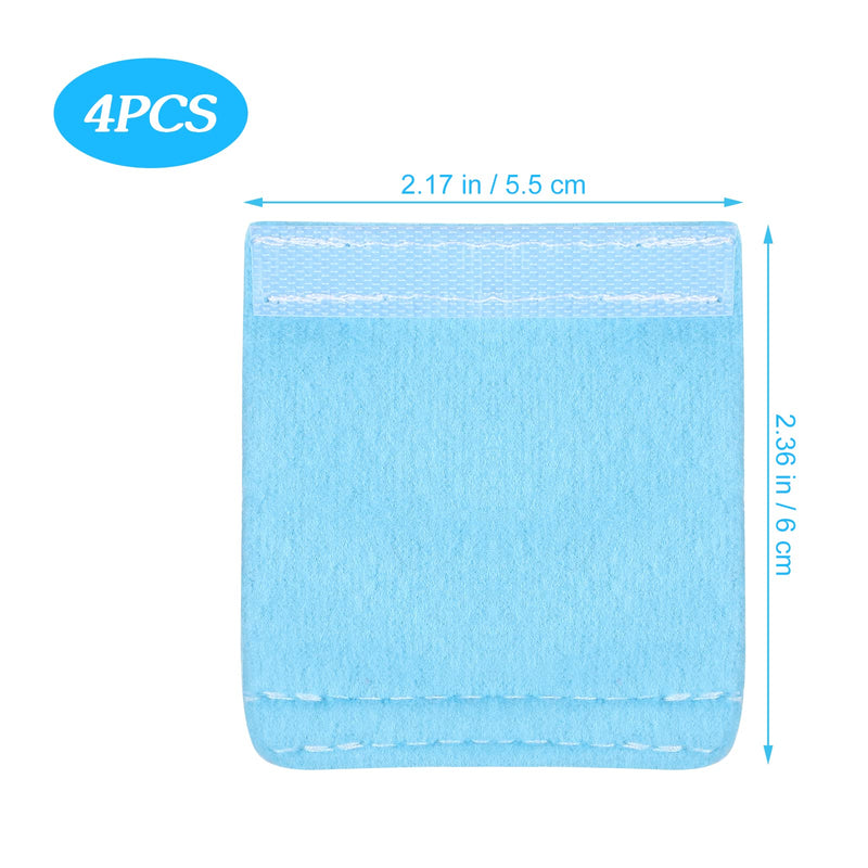 Healvian 4 Pieces Oxygen Tube Ear Pads Oxygen Cannula Ear Protection Nose Cubes Ear Cushion Ear Protection Ear Pain Prevention For Oxygen Nose Glasses Inhalation Devices Accessories - NewNest Australia