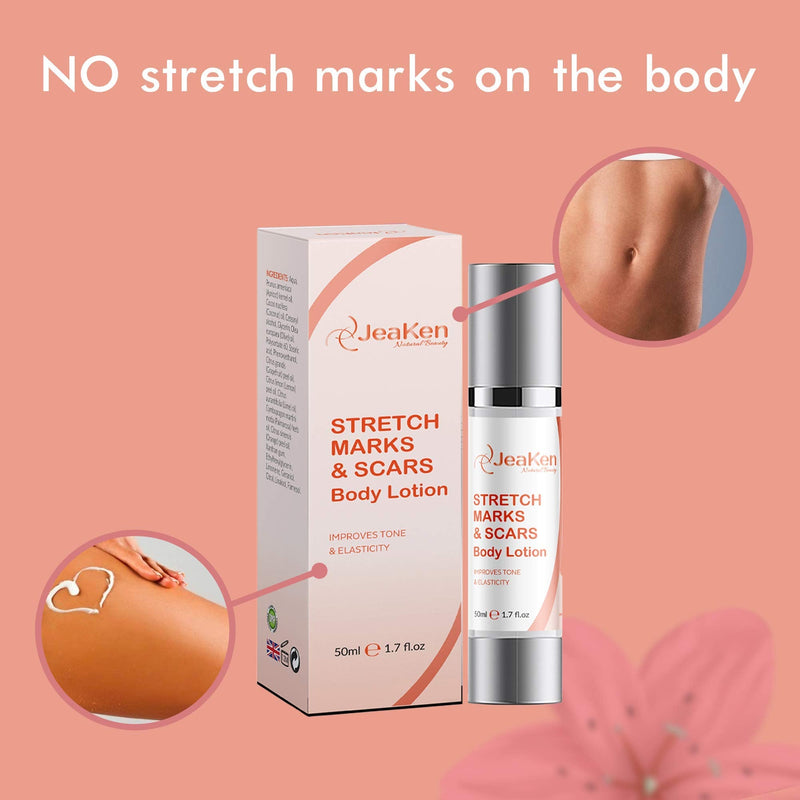 STRETCH MARK REMOVER - SCARS BODY LOTION - Firming Body Lotion Infused with Essential Oils and Extracts to Improve the Appearance of Scars Stretch Marks and Uneven Skin Tone - 50 ml - NewNest Australia