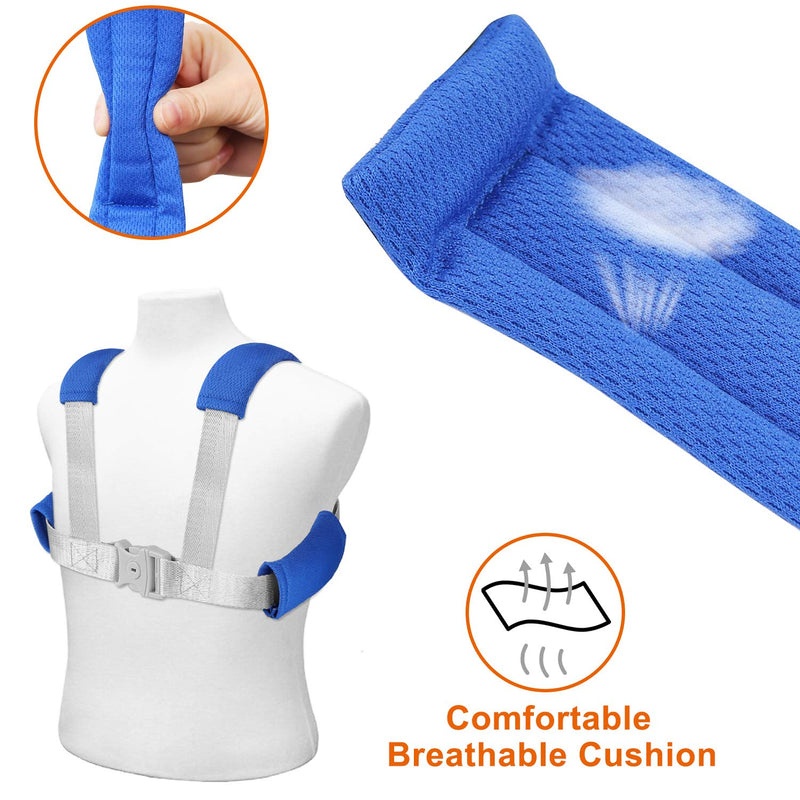 Baby Anti Lost Wrist Link -Anti Lost Backpack Leash Baby Leash Safety Walking Leash Wrist Link with Upgraded Safety Locks for Kids Toddler Leash Anti Lost (2 in 1 Dark Blue 8.2 Foot) … - NewNest Australia