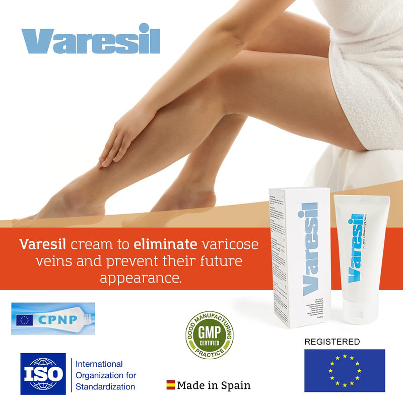 Varicose Veins - 3 Varesil Cream: Cream for varicose veins relief - NewNest Australia