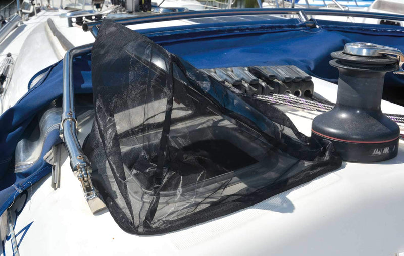 Bug Screen “Throw Over net” for Small Hatches | Easy to use - just Drop The Insect Screen Over The Hatch - a Weight Band Will Keep it in Place. Perfect with Roller Blinds #1705 Hatch is not included. - NewNest Australia