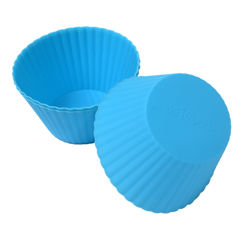 NewNest Australia - Webake Silicone Baking Cups Reusable 3.5 Inch Jumbo Muffin Pan Cupcake Baking Mold Auto Cup Holder Liner 12 Pack Jumbo Cupcake 