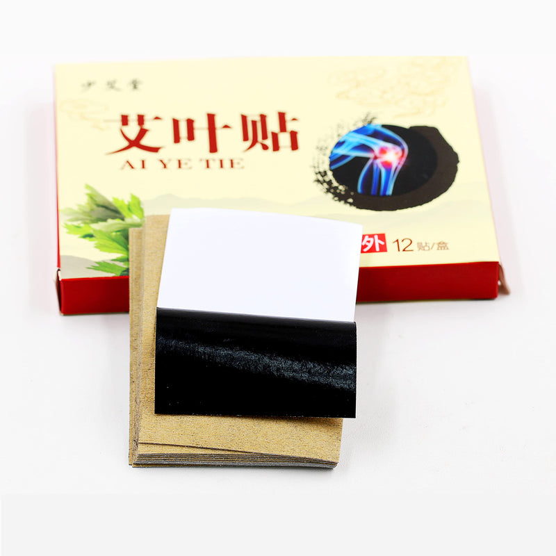 10-Years Purity 60:1 Ratio Pure Moxibustion Sticks Rolls 艾灸柱54pcs/Box, Moxibustion Patches Nature Wormwood Leaf Moxa Sticker Paste 12pcs 艾灸贴 Moxa Stick and Patch - NewNest Australia