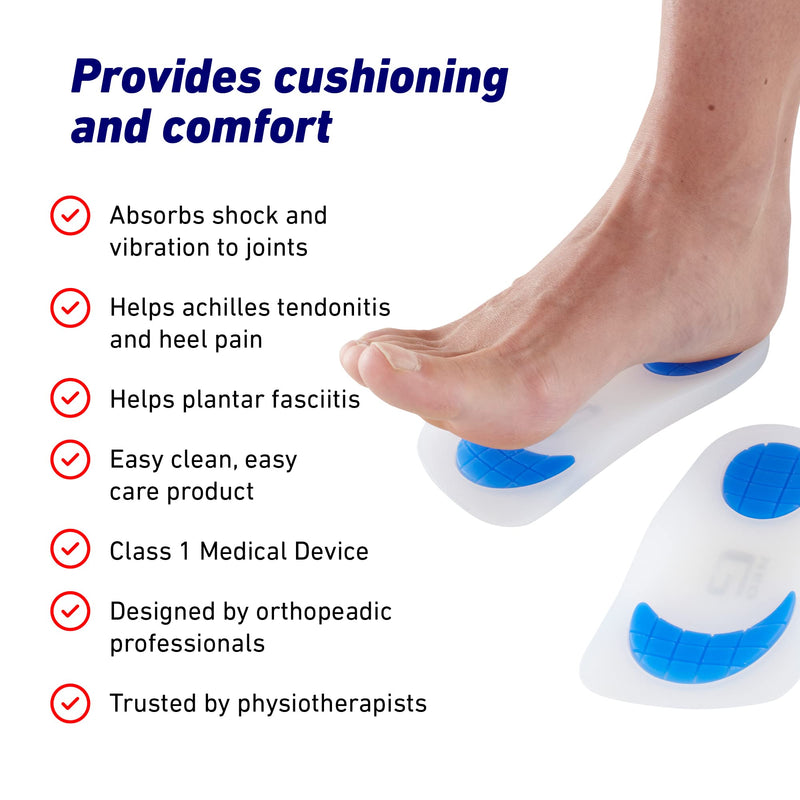 Neo G NeoThotics ¾ Length Insoles for Plantar Fasciitis Support Flat Feet Fallen Arch Support - Shin Splint Insoles – Achilles Tendonitis Insoles - Orthotic Insoles for Arch & Heel Pain Relief - M MEDIUM: 39 - 42 EUR - NewNest Australia