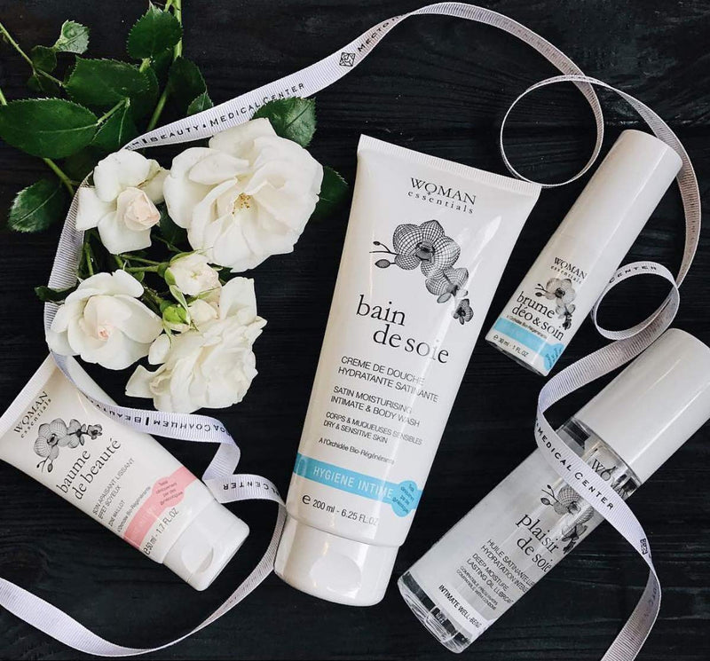 WOMAN ESSENTIALS BRUME DEO&SOIN - 24-hour Deodorizing Care Mist for Body & Intimate Use - Dry, sensitive or shaved skin - 35 ml spray. 99% Natural Ingredients. Made in France. - NewNest Australia
