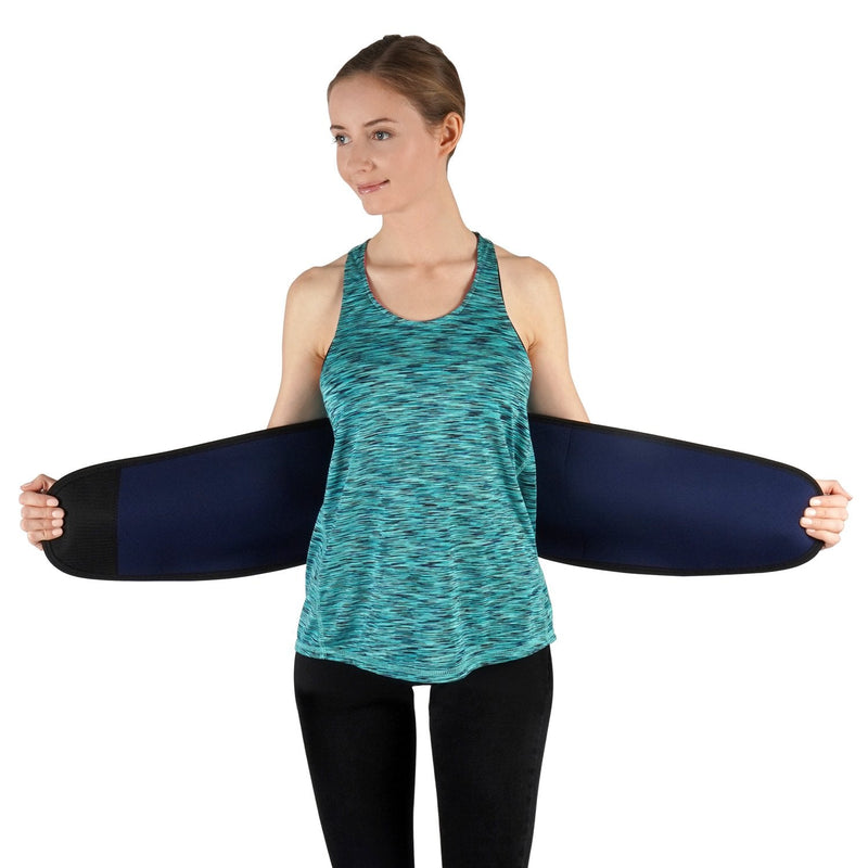 Soles Neoprene Waist Support Breathable Waist Neater - Behind Support & Tummy Thicker Burner - Fully Adjustable Elastic - Promotes Weight Loss - For Men & Women - NewNest Australia