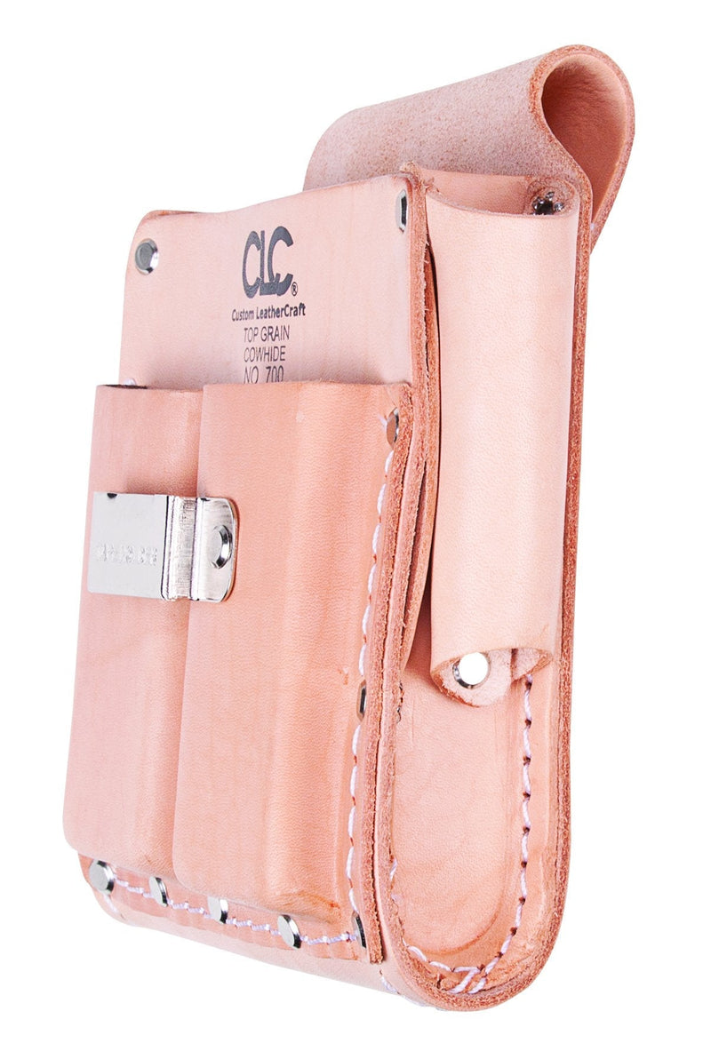 CLC Custom Leathercraft 700 Tool Pouch, Heavy Duty, 5-Pocket, Tan - NewNest Australia