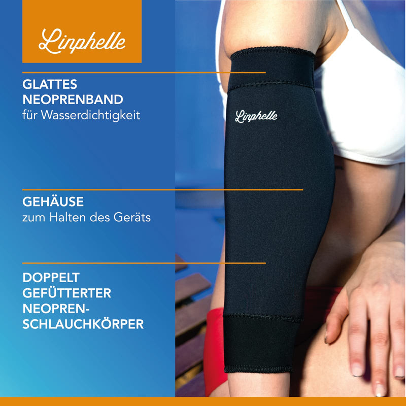 Linphelle Picc Line Coverpicc Waterproof Long Waterproof Arm Catheter Cover Made Of Neoprene, Water Protection In The Shower, Ideal For Piccs And Glucose Meters, Black, Size L - NewNest Australia