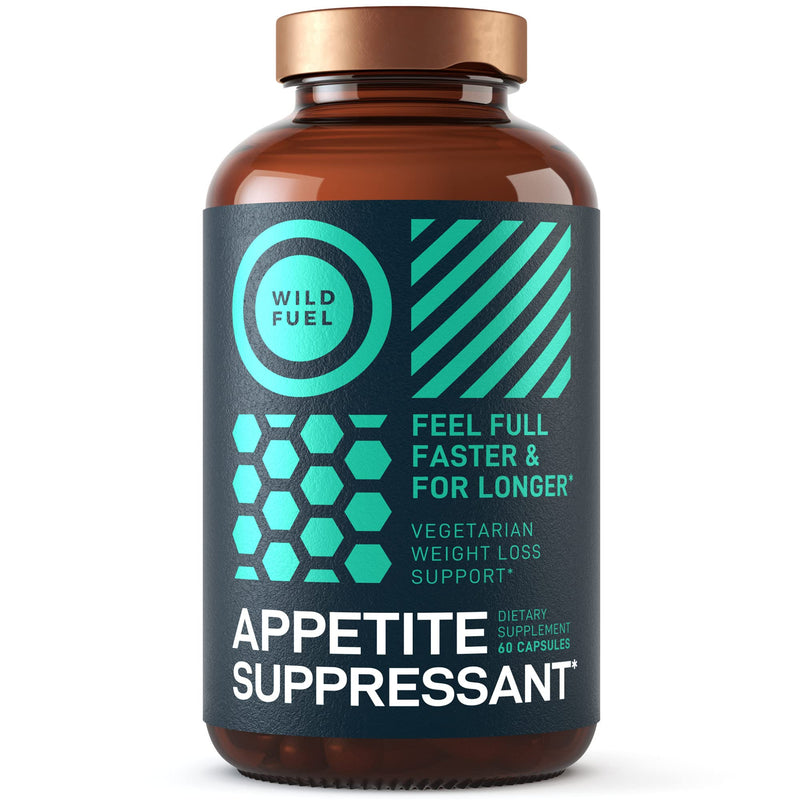 Appetite Suppressant for Weight Loss - Triple-Action Diet Control by Wild Fuel with Garcinia Cambogia and Glucomannan - Manage Cravings, Feel Full Faster, Stay Satisfied Longer - 60 Veggie Capsules - NewNest Australia