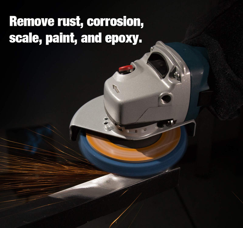 S SATC Strip Discs 5PCS Bule Stripping Wheel 4-1/2" x 7/8" Fit Angle Grinder Clean and Remove Paint Rust and Oxidation - NewNest Australia
