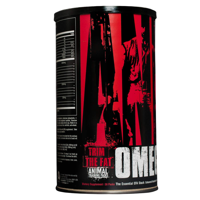 Animal Omega - Omega 3 6 Supplement - Fish Oil, Flaxseed Oil, Salmon Oil, Cod Liver, Herring, and more - 10 Sources of Omegas and EFAs - Full dose of EPA, DHA, CLA + Absorption Complex - 30 Day Pack - NewNest Australia