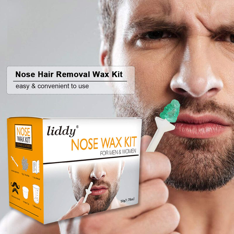 Layhou Nose Hair Wax for Men and Women Nose Hair Removal Wax Kit Nose Hair Remover Nose Hair Wax Nose Wax Set - Safe Quick Painless - NewNest Australia