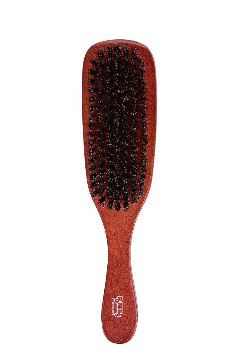 Ponik's organic beard brush with boar bristles, 100% natural bristles with wooden handle, beard care, solid beard comb with handle - NewNest Australia