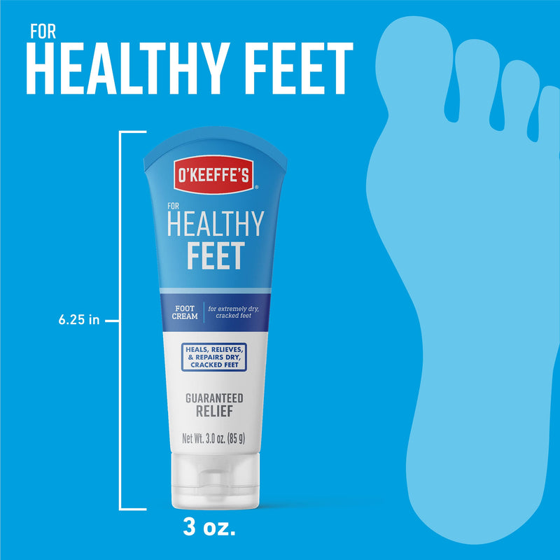 O'Keeffe's Healthy Feet Tube, 85 g, 2 count - NewNest Australia