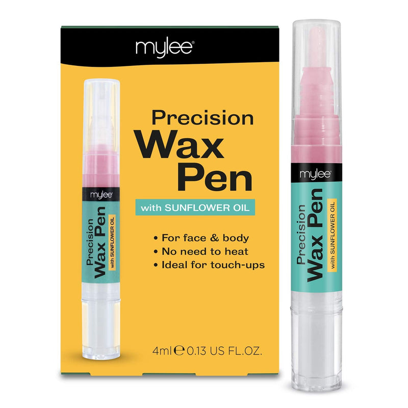 Mylee Precision Wax Pen – Ready to Use, Quick & Easy Home Hair Removal Kit with Strips for Lip & Facial Waxing, No Parabens, No Mess, Define, Fix & Shape Eyebrows, Ideal for Touch Ups - NewNest Australia