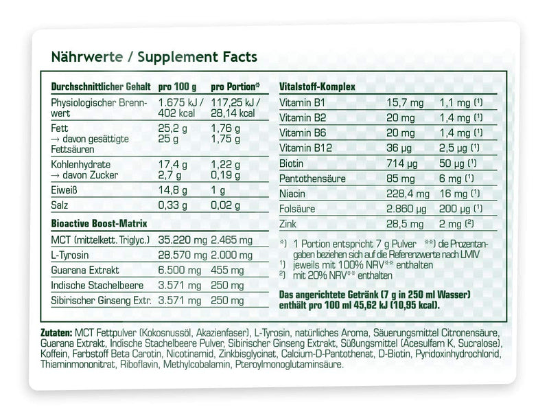 Srs Fit&Health - Mind Flash, 210 G, Performance Booster, More Awaker, Concentrated And Powerful, Protection Against Everyday Stress, Vegan, German Premium Quality - NewNest Australia