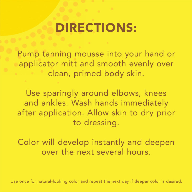 Jergens Natural Glow Instant Sun Body Mousse, Self Tanner for Light Bronze Tan, Sunless Tanning Body Bronzer, Fake Tan for Fair to Medium Skin, 6 Ounce Jergens Natural Glow Instant Sun Sunless Tanning Mousse for Body, Light Bronze, 6 Ounce - NewNest Australia
