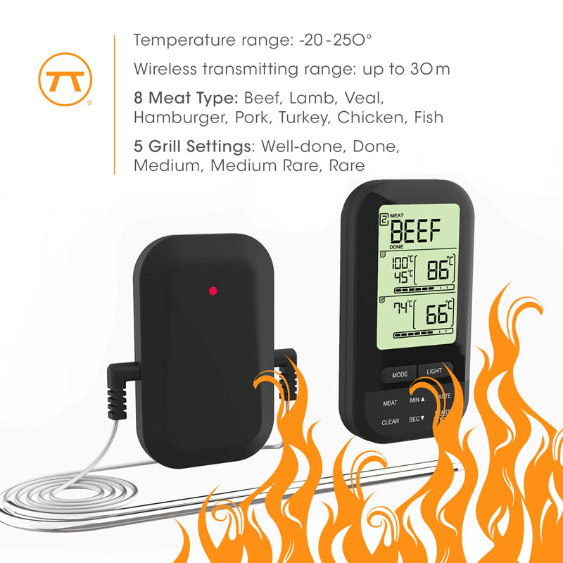 Outset 76637 Digital Wireless Thermometer - NewNest Australia