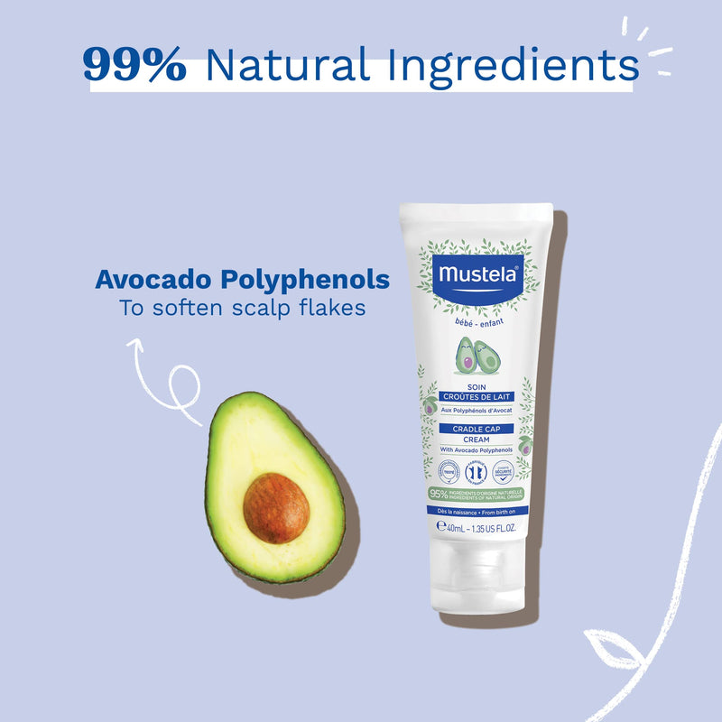 Mustela 40 ml Cradle Cap Cream, 1 piece - NewNest Australia