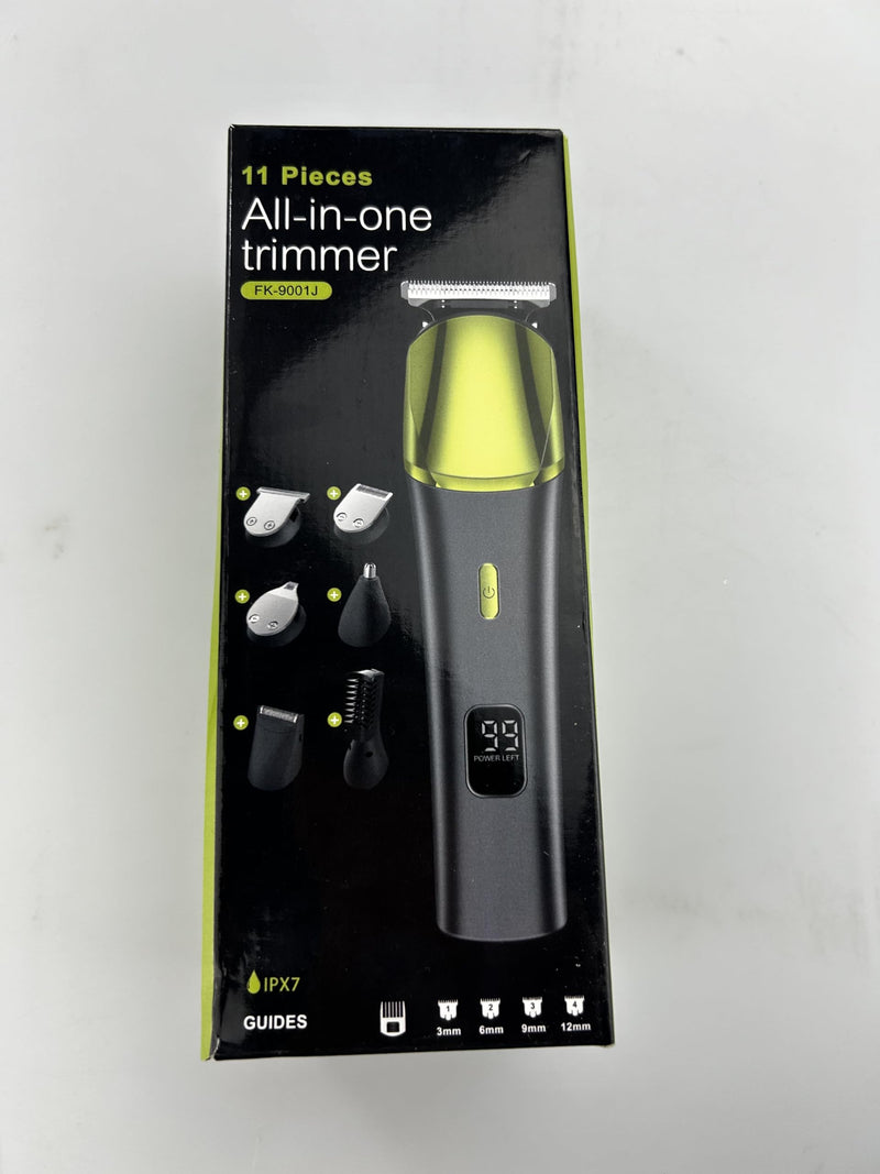 11-in-1 beard trimmer, trimmer/hair trimmer for men, hair clipper, all-in-one beard care body groomer set for face/hair/body, 80 minutes running time, gift for husband, including travel case - NewNest Australia