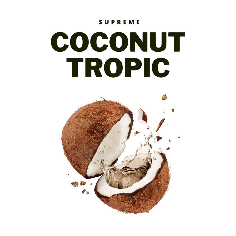 Beard Oil Coconut Cocos Bartstubble® Supreme Men - Tropic Fragrance - Daily Beard Care - 3-Day Beard to Full Beard - Beard Oil Vegan - Castor Oil for Beard Growth - NewNest Australia