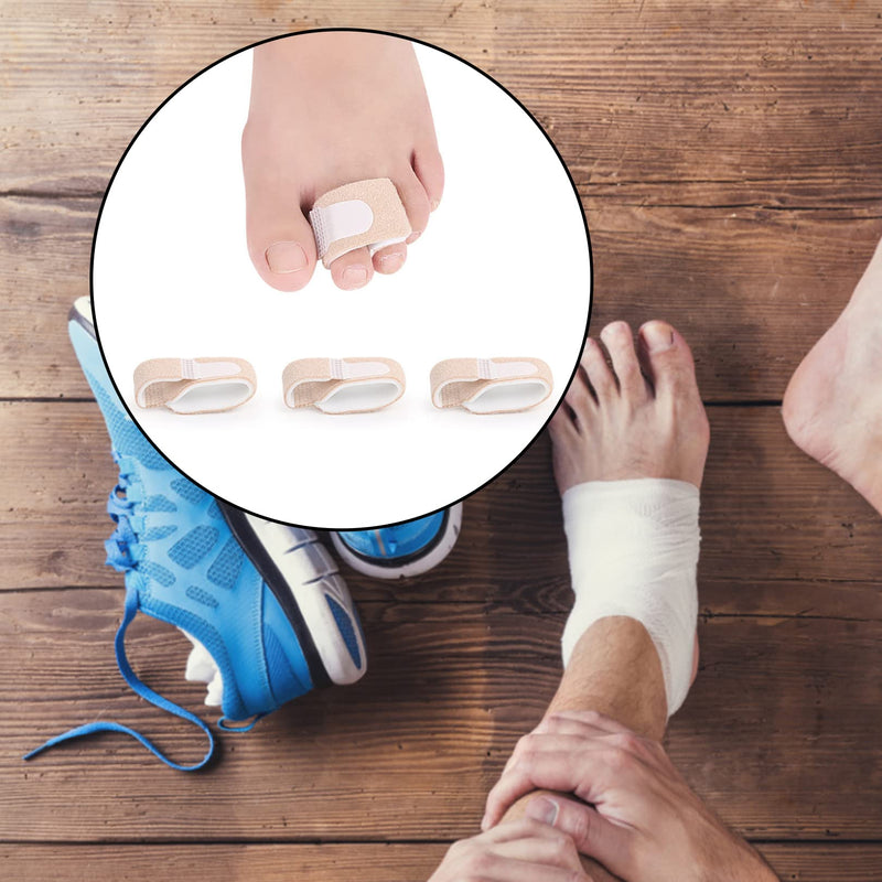 3Pcs Reusable Hammer Toe Straightener,Toe Bandage,Hammer Toe Separators Splint,Hammer Toe Straighteners,Toe Cushioned Bandages,Toe Splints for Bent Toes Hammer Toes Overlapping Toes Broken Toes - NewNest Australia