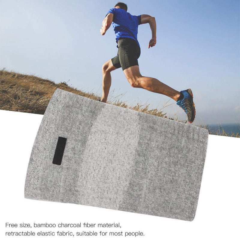 Keenso Sport Bamboo Charcoal Fiber Elastic Kneecap, Free Size Comfortable Knee Pads Protective Gear Sports Equipment - NewNest Australia