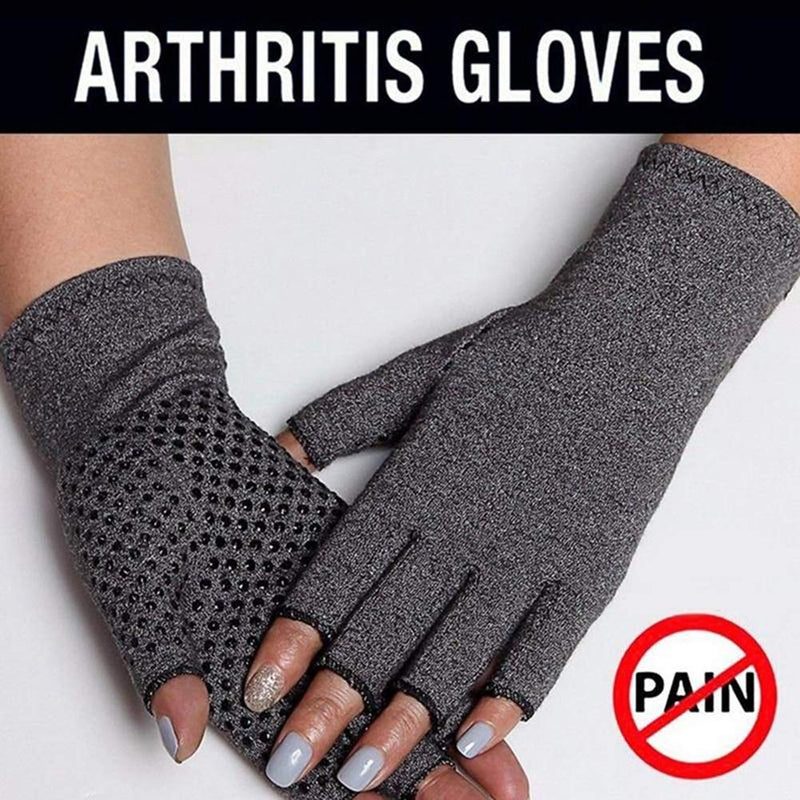 RZJZGZ 2 Pairs Arthritis Compression Gloves Provide Support and Warmth for Hands, Finger Joint, Relieve Pain from Rheumatoid Arthritis, Osteoarthritis, Carpal Tunnel (S) S (Pack of 4) - NewNest Australia