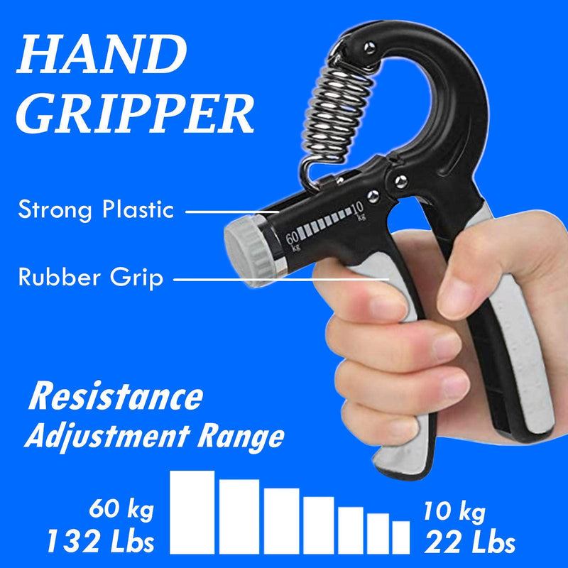 roygra Grip Strength Trainer, Forearm Workout, Hand & Finger Exerciser - 5 Pack - NewNest Australia