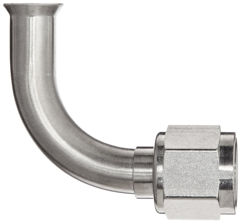 Dixon SFMF500-90 Stainless Steel 304 Female Threaded 37 Degree JIC Weld End Hose Fitting, 90 Degree Elbow with Nut and Sleeve, 1/2" Tube OD 0.5 Inch - NewNest Australia