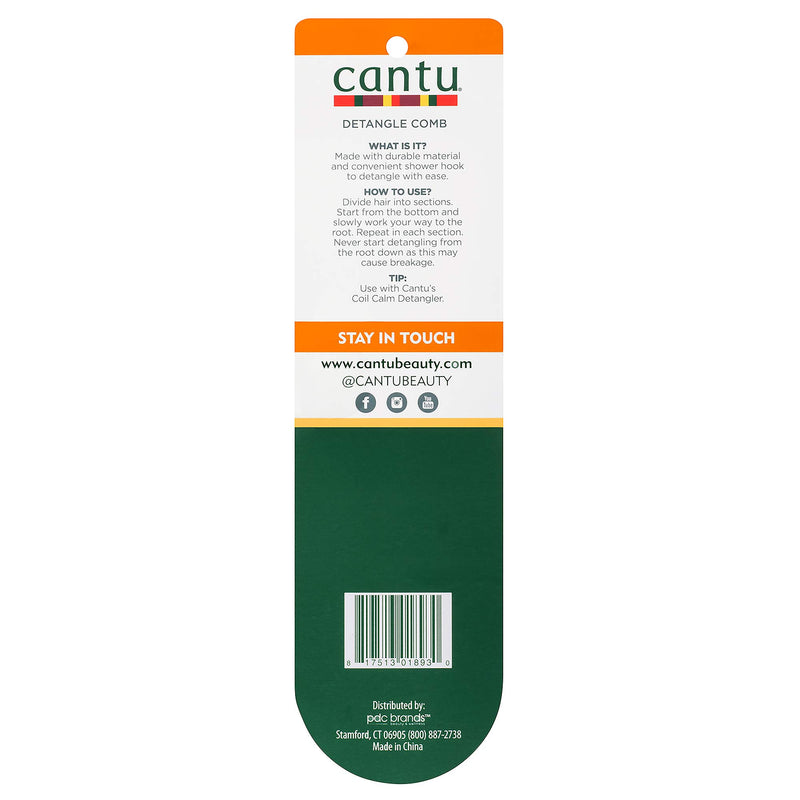 Cantu Sturdy Detangle Comb - NewNest Australia