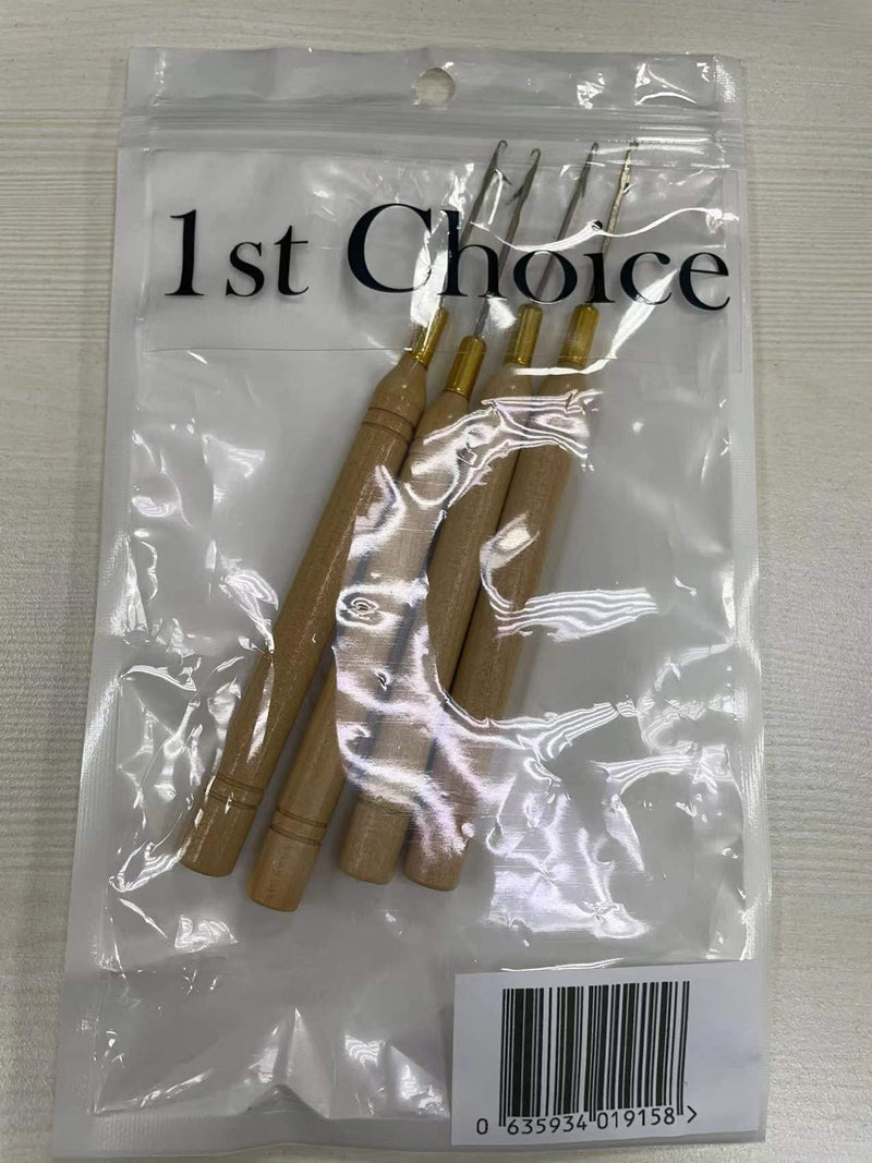 4 Latch Hook Crochet Needles/microneedle for Hair Extension, feather and Dread Maintenance Installation - NewNest Australia