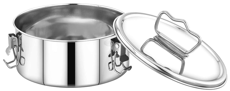 EasyShopForEveryone Stainless Steel Flan Mold 63 oz, Ergonomic Handle for Easy Lifting, Compatible with Instant Pot 6 qt [3qt, 8qt avail], Pot in Pot Cooking, Bakeware, Pressure Cooker Accessories 7.5" x 3.5" – 63 FL. OZ - NewNest Australia