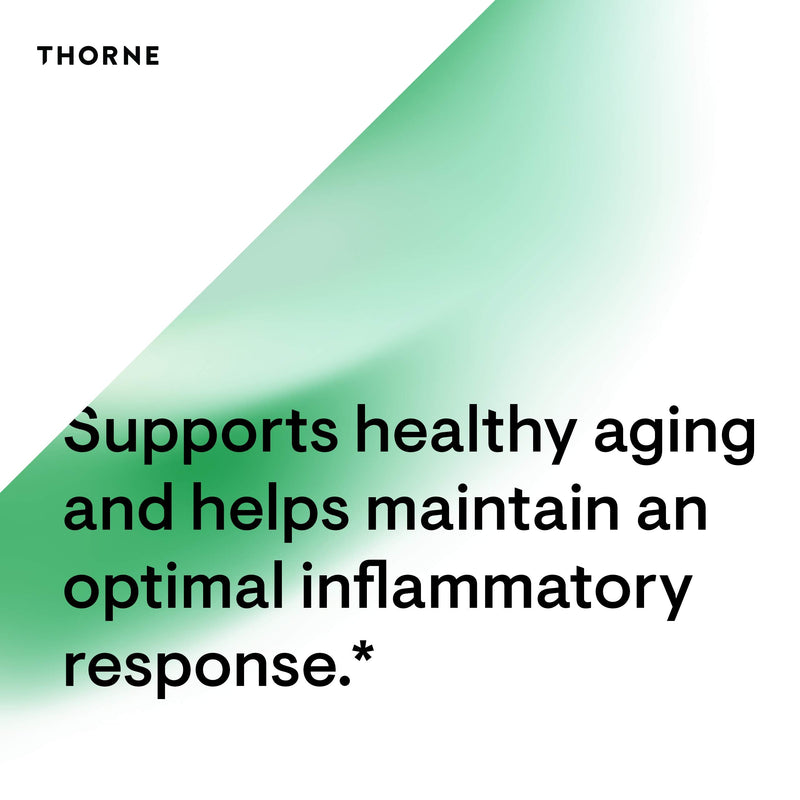 Thorne Research - PolyResveratrol-SR - Trans-Resveratrol Supplement for Healthy Aging - 60 Capsules - NewNest Australia