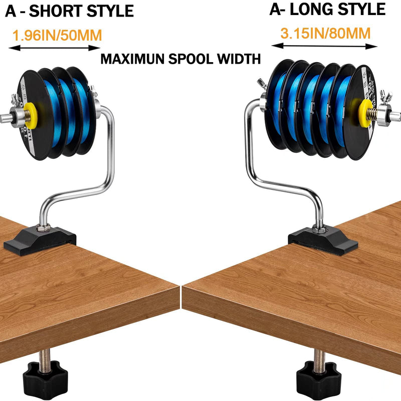 THKFISH Fishing Line Spooler Fishing Line Winder Spooler Fishing Accessories Adjustable Stable Portable Fishing Line Spooler/Fishing Line Remover B -Short- Line Spooler - NewNest Australia